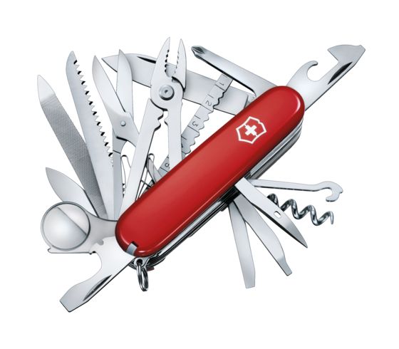 Victorinox Swiss Army Knife 91Mm Swiss Champ Red Colour