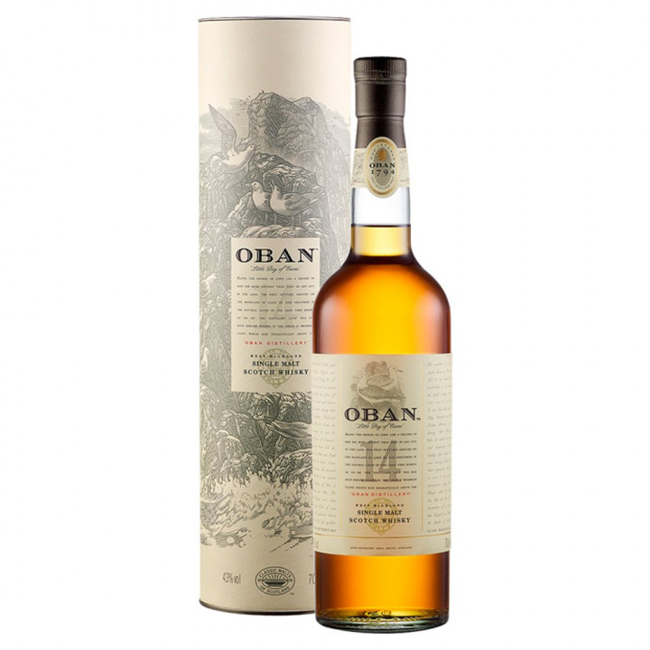 OBAN 14 Y.O SINGLE MALT WHISKY 70CL