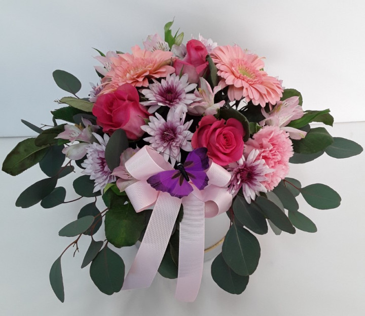 Fresh flowers in the Box