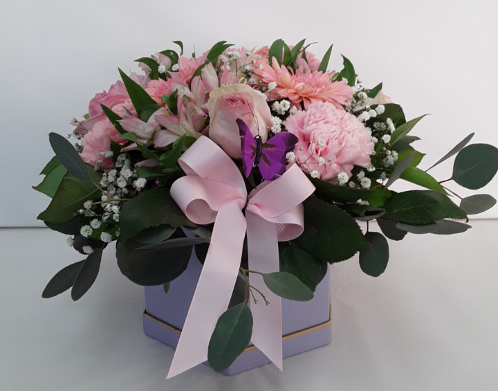 Fresh flowers in the Box
