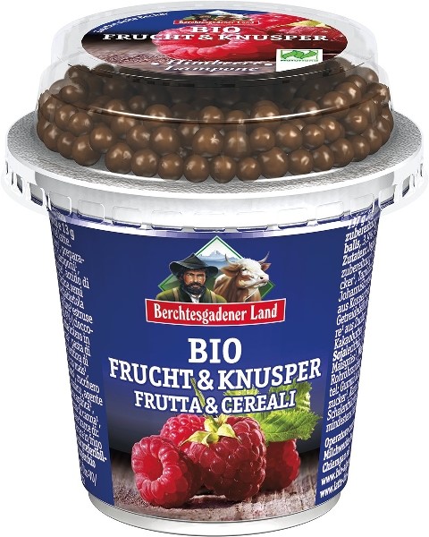 Berch Raspberry Yogurt With Chocolate Balls Bio 150G