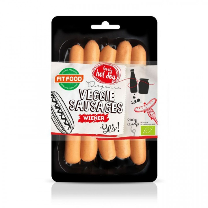 Fit Food Veggie Sausages Wiener 200G Bio