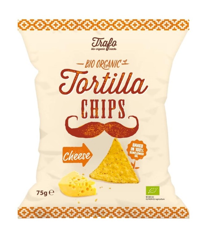 Trafo Tortilla Chips - Nacho 75G Bio