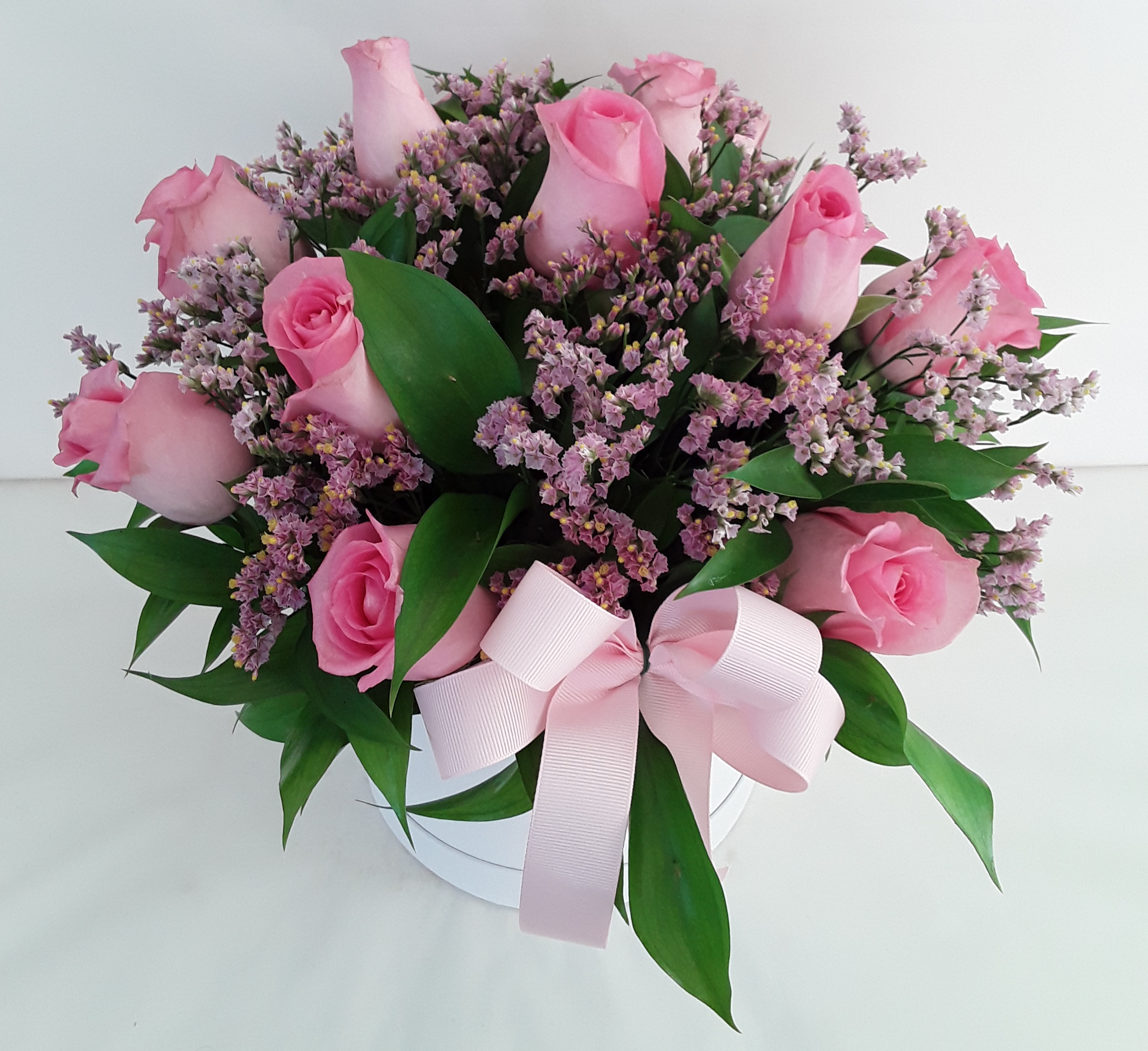 Fresh mixed seasonal flowers in a box!