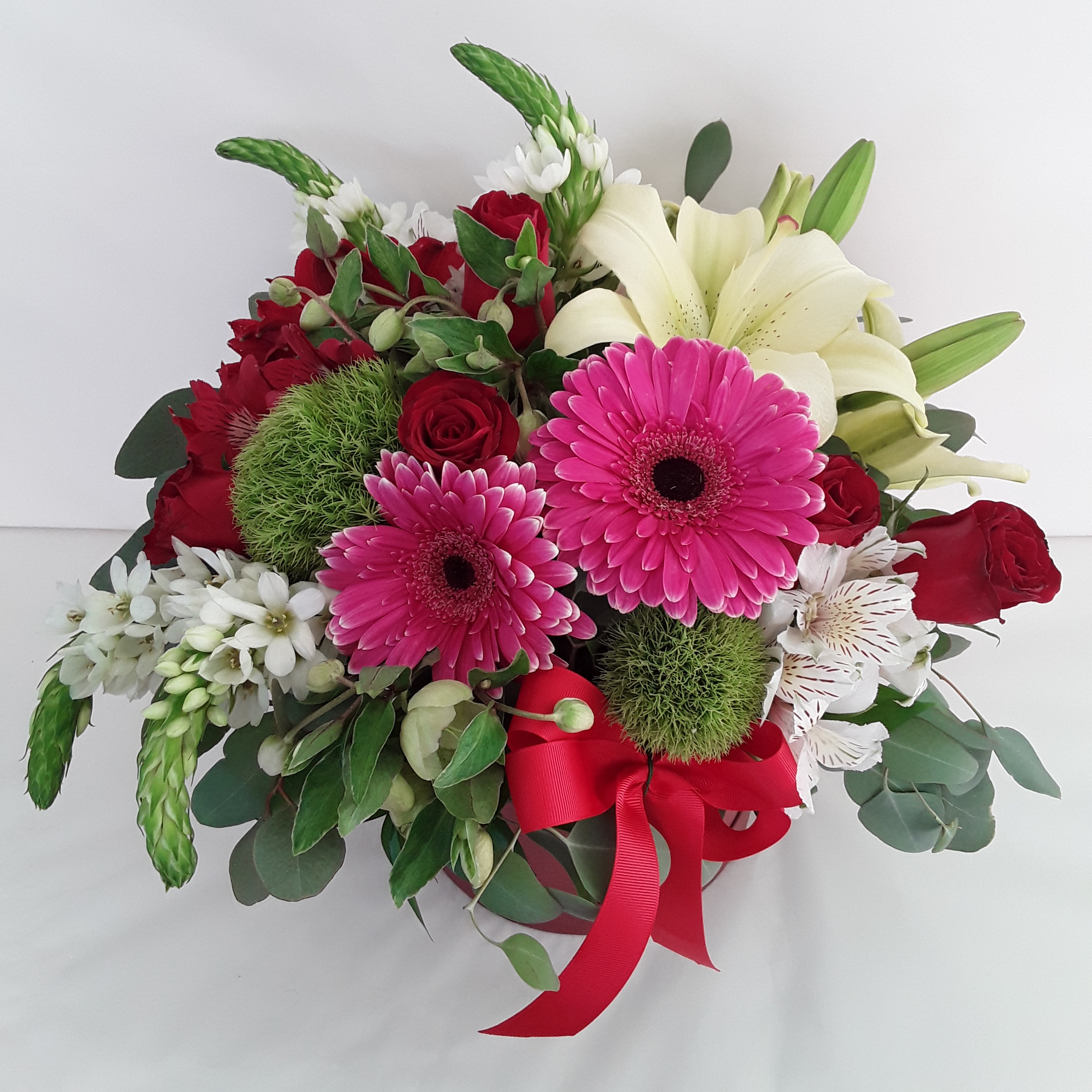 Fresh mixed seasonal flowers in a box!