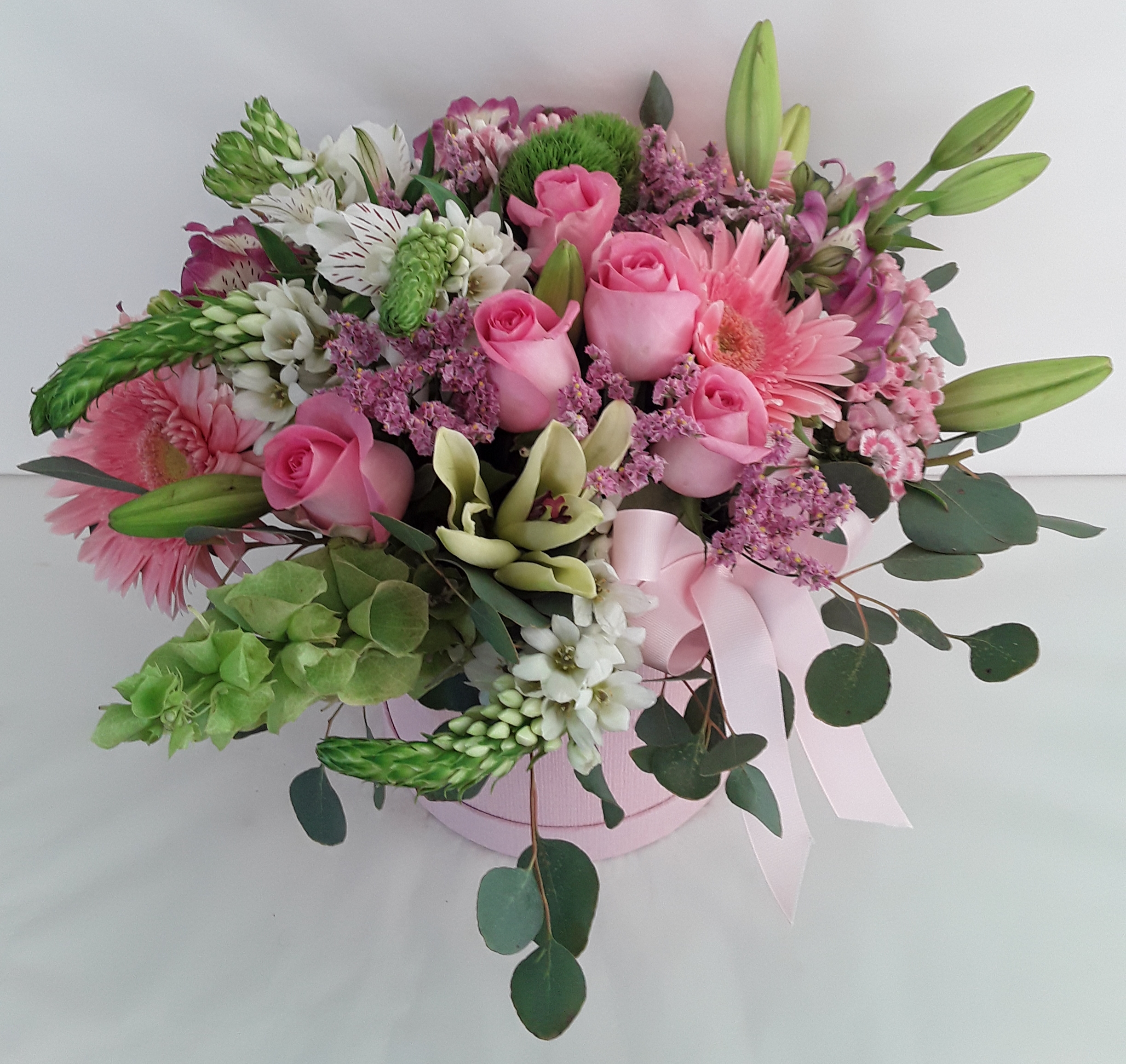 Fresh mixed seasonal flowers in a box!
