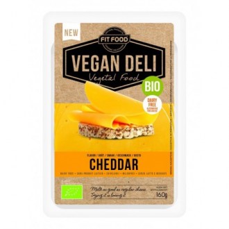 Fit Food Vegan Cheddar Cheese Slice 160G