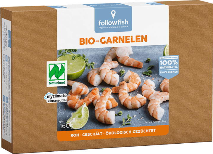 Followfish Shelled Shrimp 160G Bio