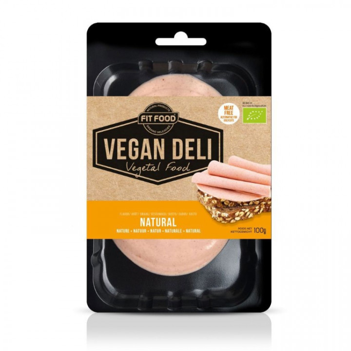 Fit Food Vegan Natural Slices 100G Bio