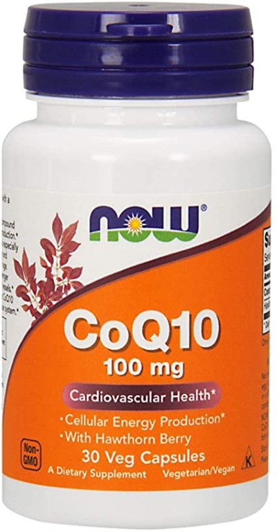 Now Coq10 100Mg 30 Capsules