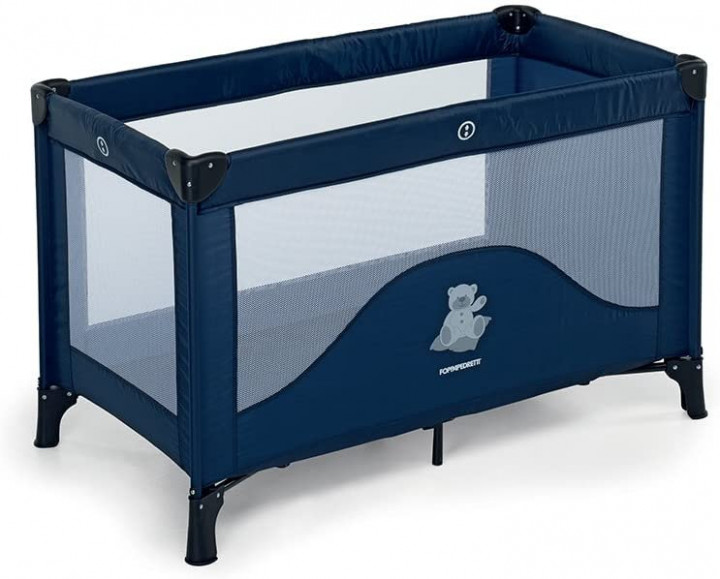 Foppapedretti playpen Teddytour blue