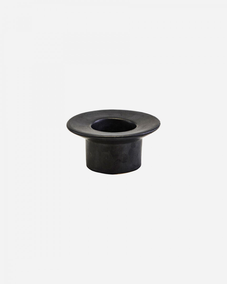 TEALIGHT HOLDER, MIRO, MATTE BLACK