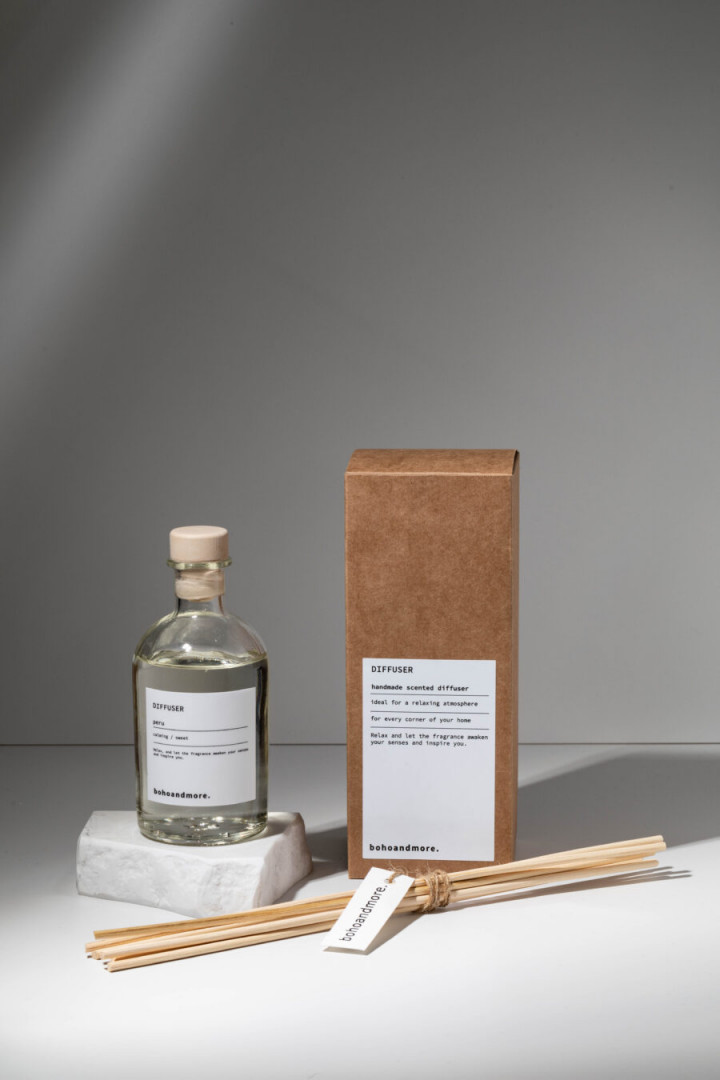 FRAGRANCE DIFFUSER / AFRICA / CLEAR GLASS / 250ML