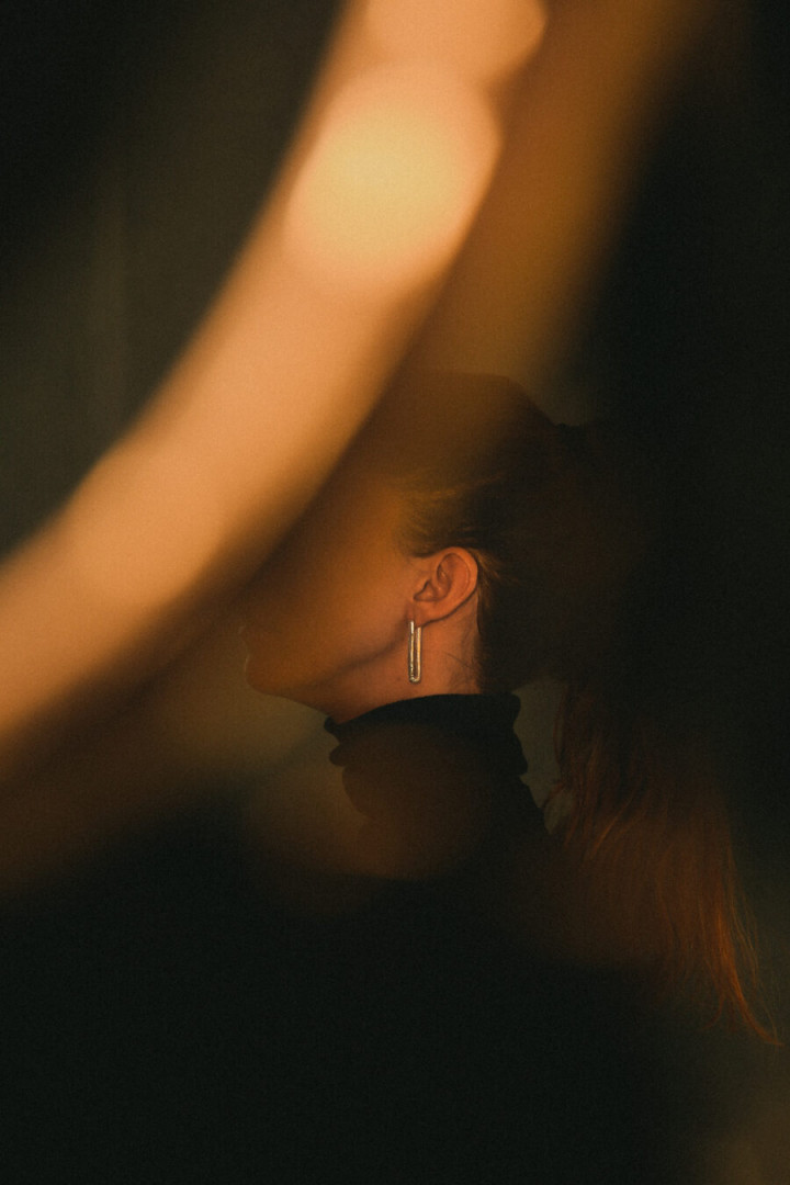 LONG LINEAR EARRINGS NA121