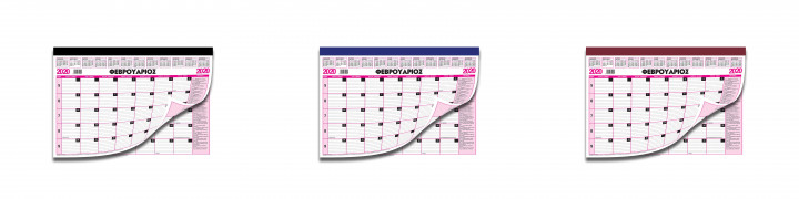 Monthly office plan 2021 48x34 cm