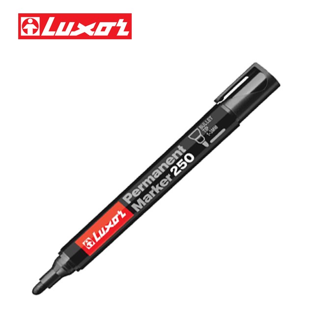 LUXOR MARKER PERMANENT 250 BLACK