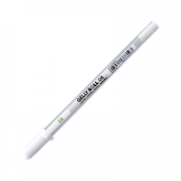 Sakura Gelly Roll Metallic Rollerball Pen White