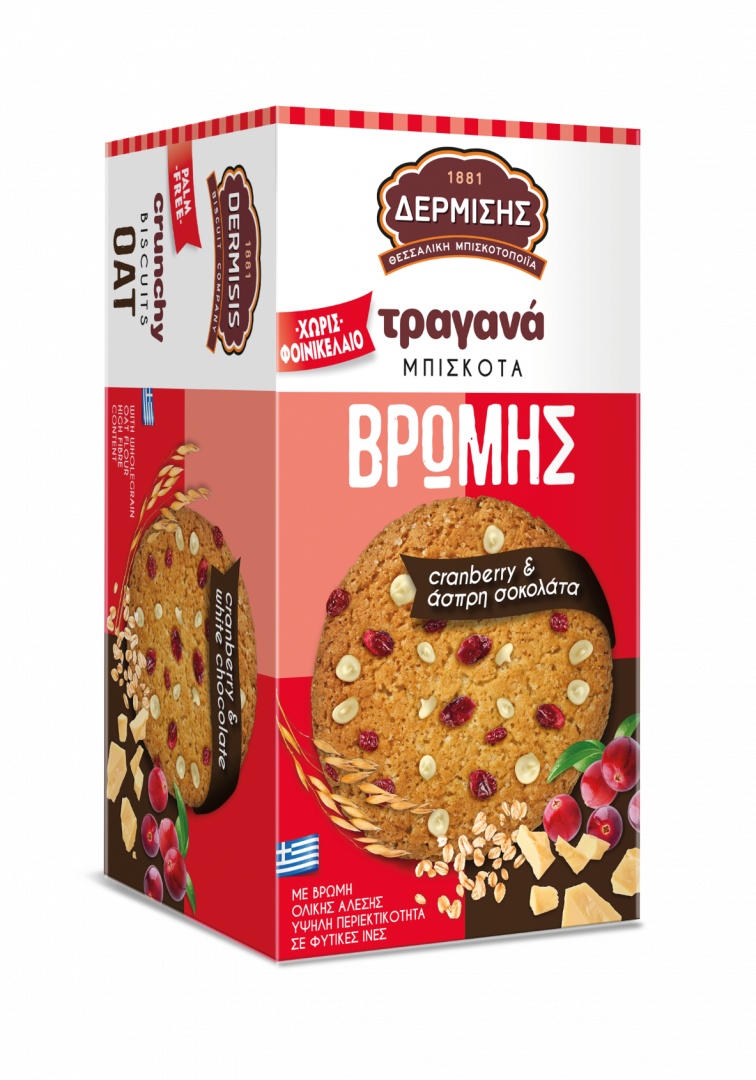 DERMISIS CRUNCHY OAT CRANBERRY 160g