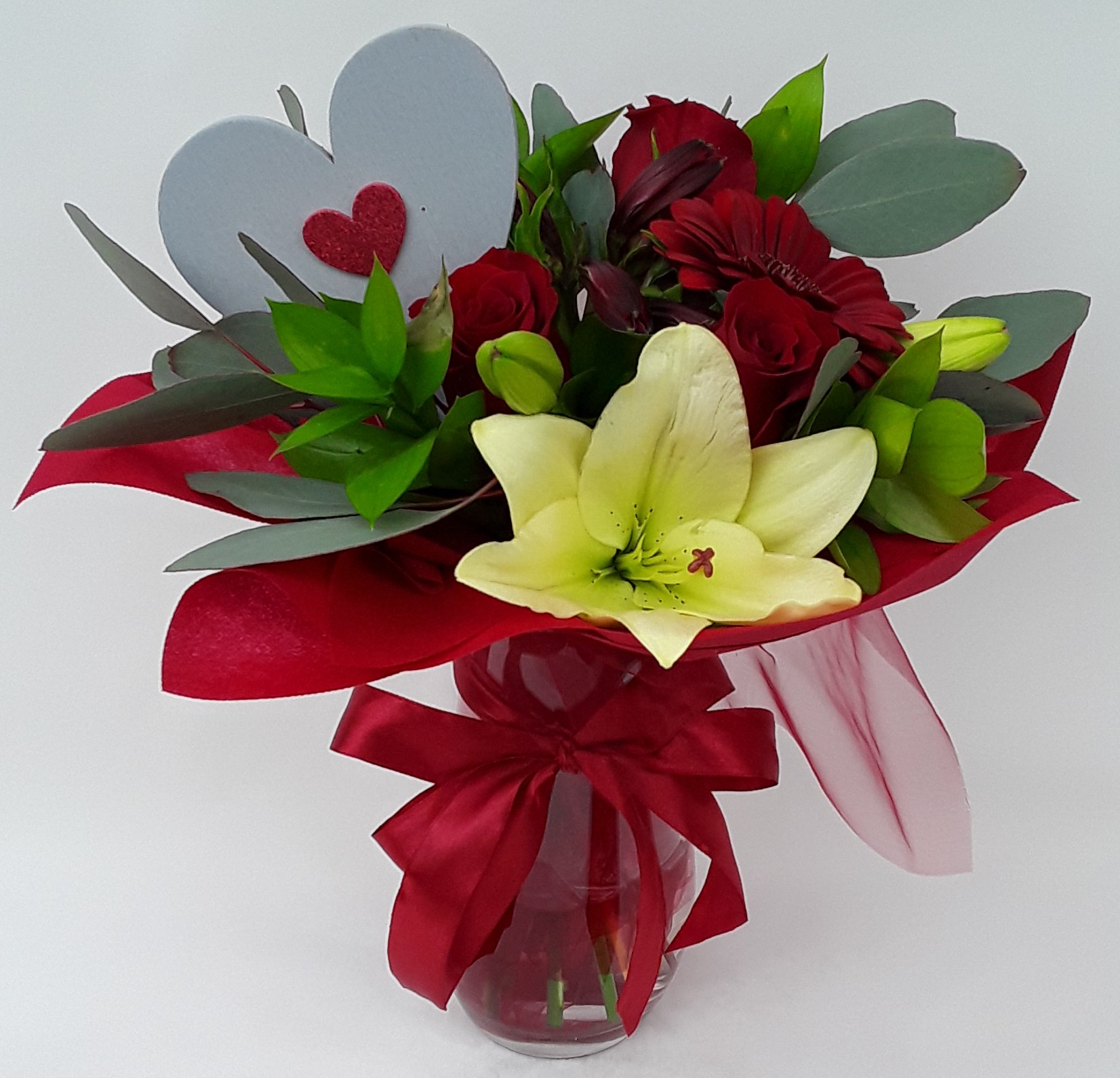 Bouquet in vase