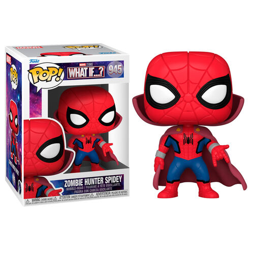 Pop Funko! Marvel: What If Zombie Hunter Spidey Figure