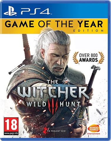 Witcher 3 Wild Hunt Game Of The Year Edition Ps4