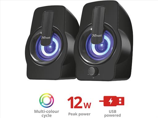 Trust Gemi Speaker Set With Rgb Led