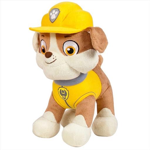 Paw Patrol Rubble 15Cm Plush  Soft Toy