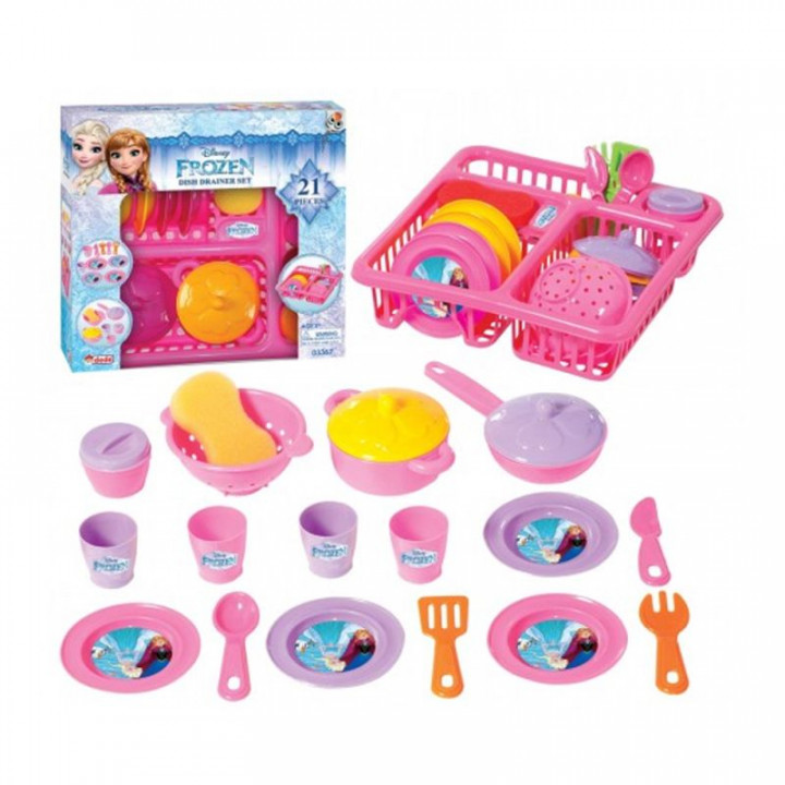 Disney Frozen Dish Rack Set