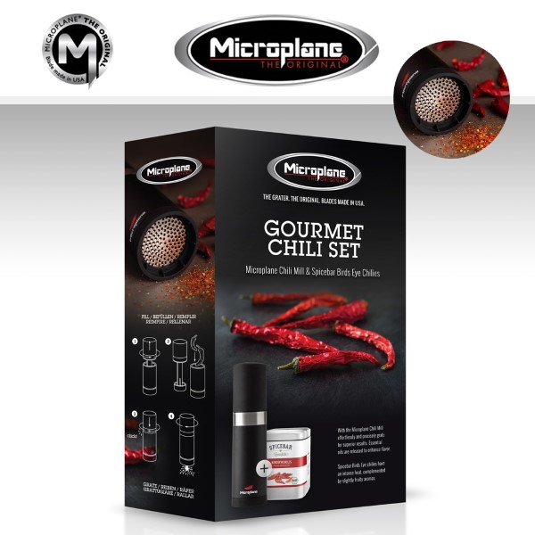MICROPLANE GOURMET CHILI SET
