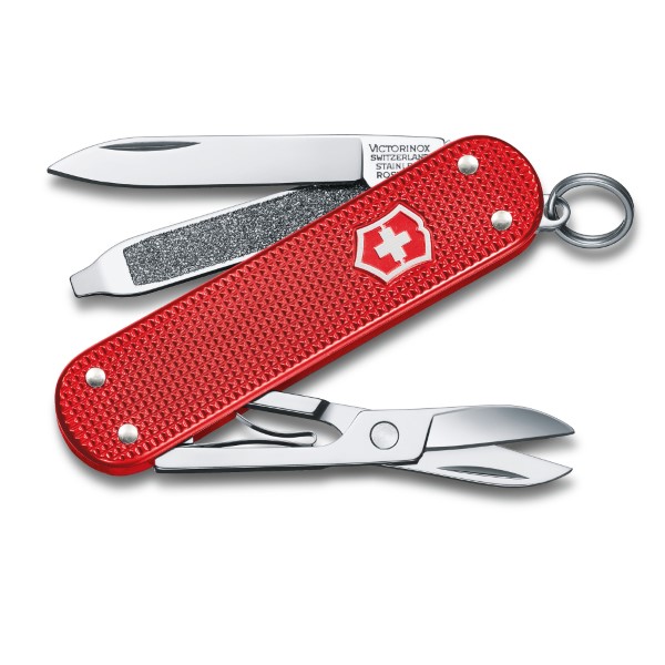 Victorinox Swiss Army Knife Classic Sd Alox Colors 58Mm Length Sweet Berry Colour