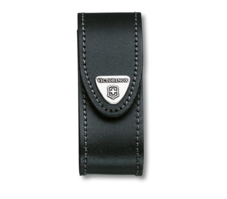 Victorinox Leather Belt Pouch 37X100 Mm Black Colour