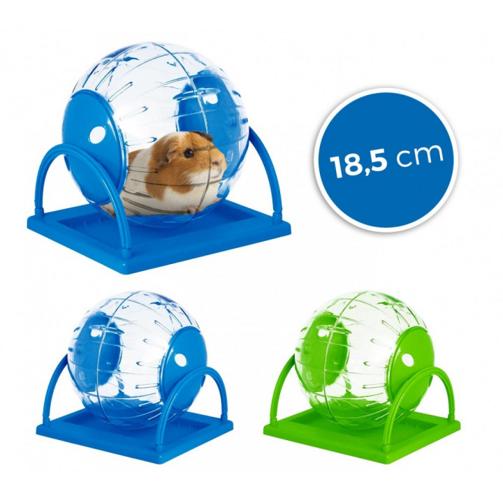 Twister Toy for Hamsters and Small Rodents Diameter 18.5 cm with Stand