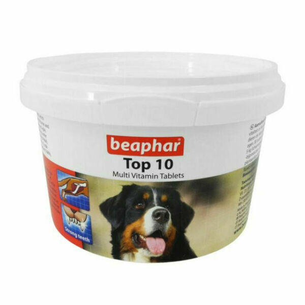 Beaphar Top 10 Multi Vitamin Tablets for Dogs