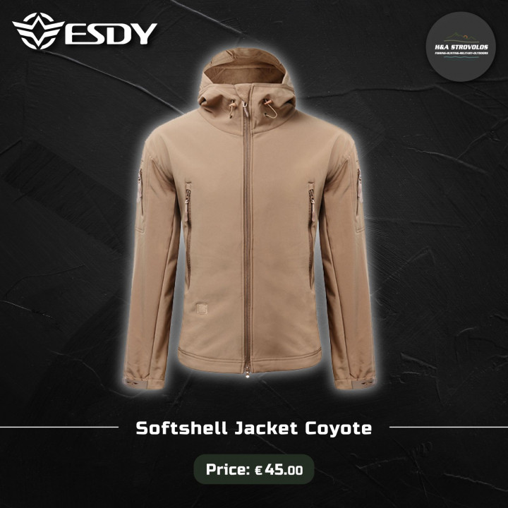 Esdy Softshell Jacket Coyote L