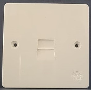 ASHLEY TS03/3A TEL. SOCKET SECONDARY WHITE