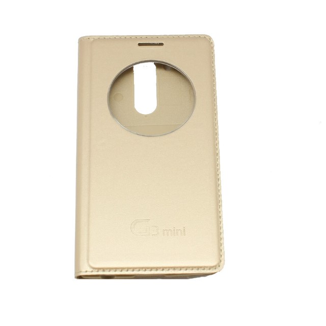 Case Lg G3s Mini Smart View Book Gold