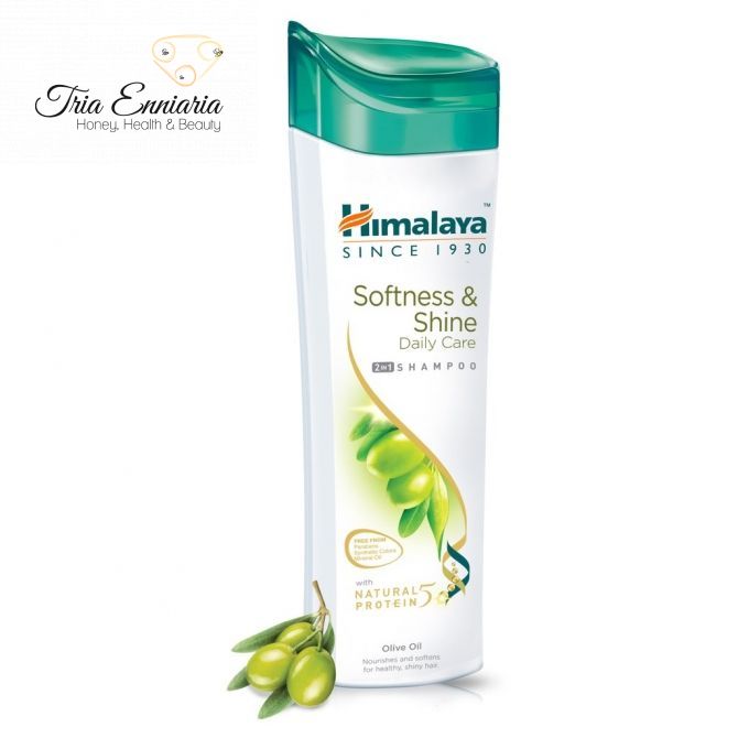 Protein Shampoo Softness And Shine (Normal Hair), 400 Ml, Himalaya