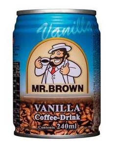 MR BROWN Coffee VANILLA 240ML