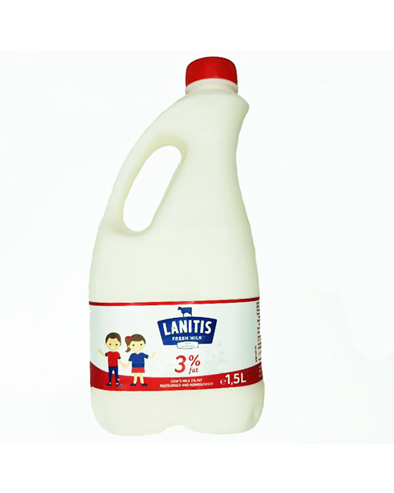 LANITIS MILK 3% FAT 1.5L