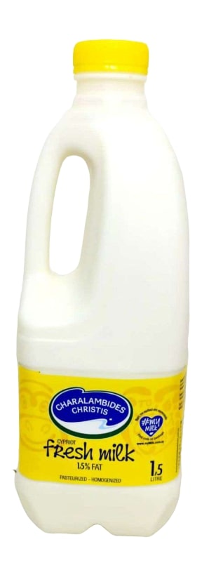 CHARALAMBIDES CHRISTIS MILK LIGHT 1.5% 1.5L