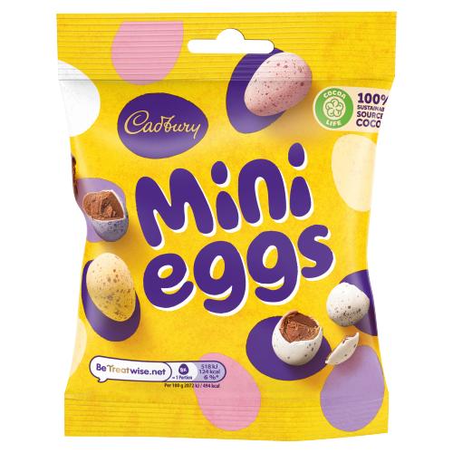 Cadbury MINI Chocolate Eggs Bag 80G
