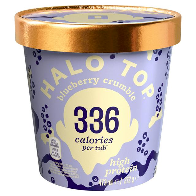 Halo Top Blueberry Crumble Ice Cream 473ml