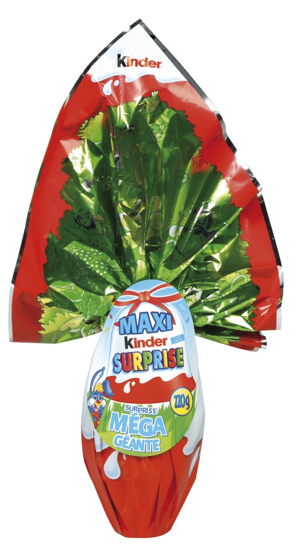 Kinder Surprise Maxi Milk Chocolate Egg 220g