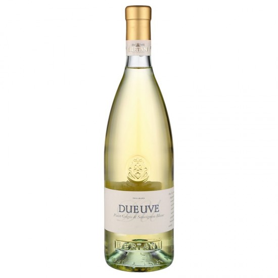 Bertani Due Uve Pinot Grigio & Sauvignon Blanc Bianco Friuli Dry White Wine 750ml