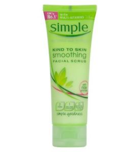 Simple Smoothing Facial Scrub 75ml