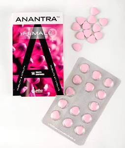 Anantra Female Improves sexual quality - Natural Ingredients 14 Tablets