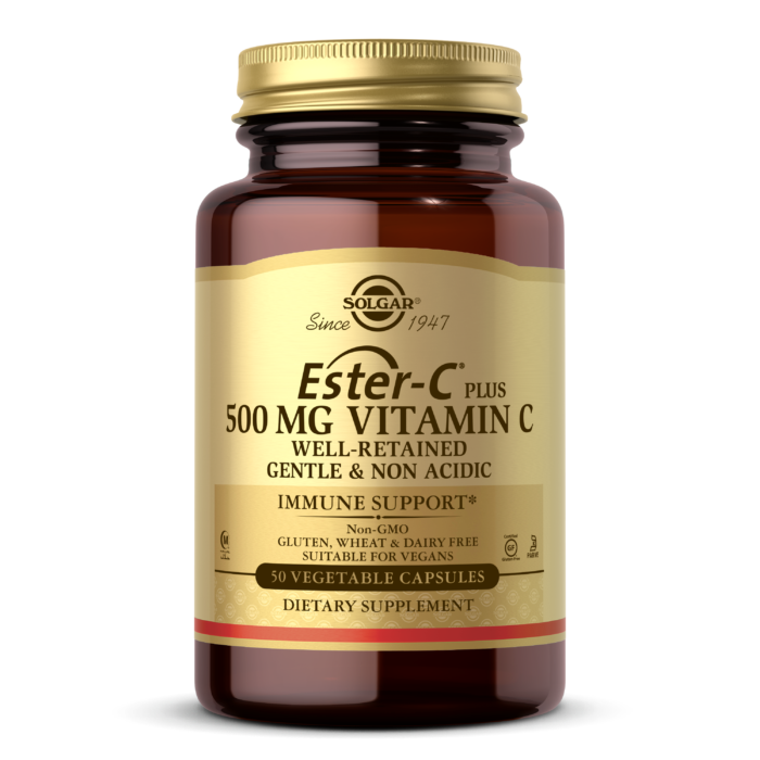 Solgar Ester-C 500Mg Vitamin C Highly Absorbable For The Support Of Immune System 500mg 50 Tablets