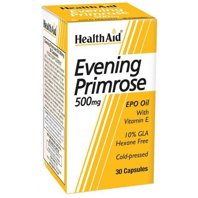 Health Aid Evening Primrose Oil 500Mg 120 Capsules