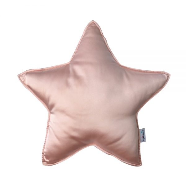 Spinkie Charmeuse Star Pillow - Light Pink