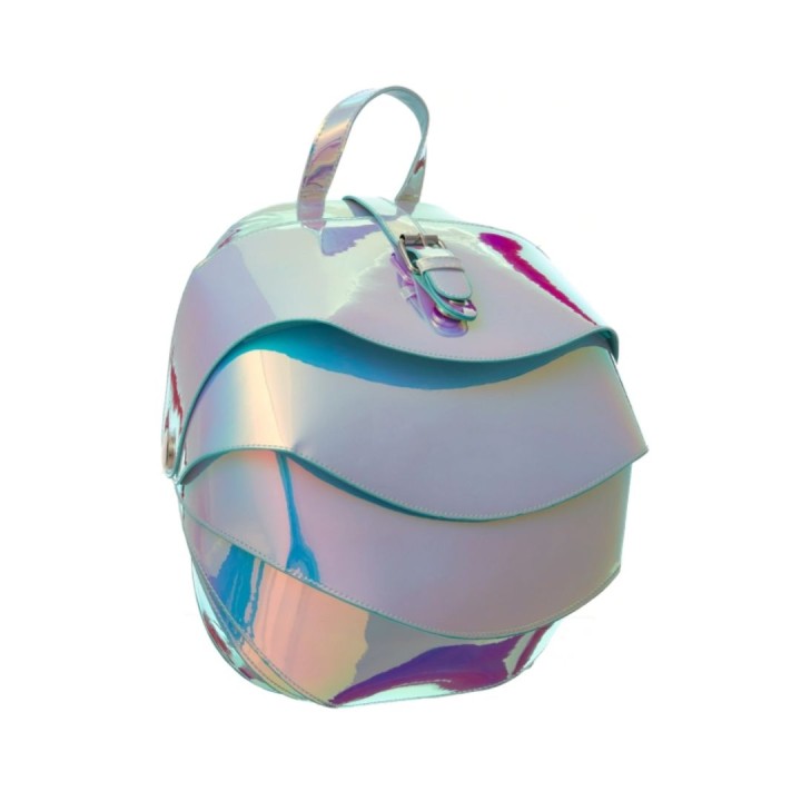 Smiggle Collapse Backpack - Silver